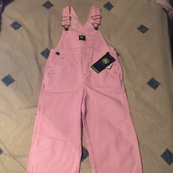john deere pink overalls